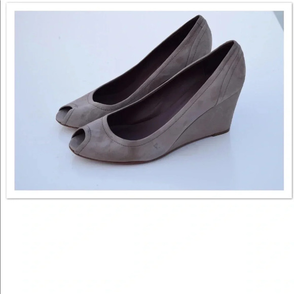 J. Crew Mara peep toe wedges - Picture 2 of 8